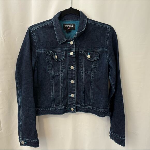 Vintage polo jeans company Ralph Lauren denim collectible jacket- - Picture 2 of 12
